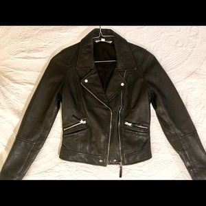 Zara Trafaluc Genuine Leather Jacket